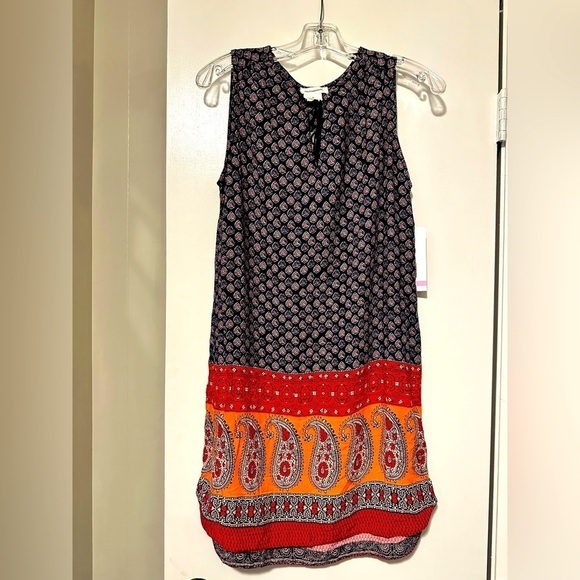 NWT beach lunch lounge blue dress size S - Picture 2 of 7